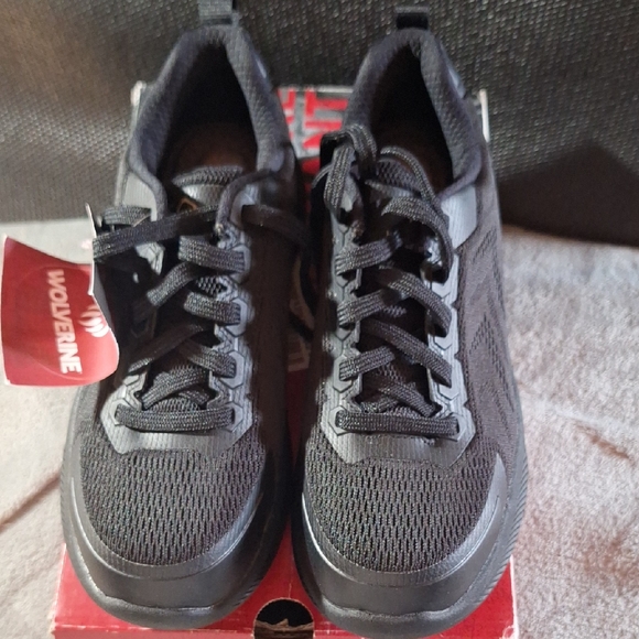 Wolverine Shoes - NWT Wolverine Woen's Black Mesh Athletic Sneakers